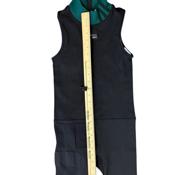 Adidas EQT Equipment Black Bodysuit Ribbed Stretch One Piece size XS NEW Tags - Picture 3 of 15